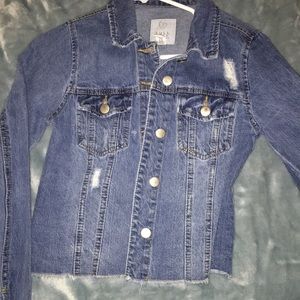 Trendy jean jacket!